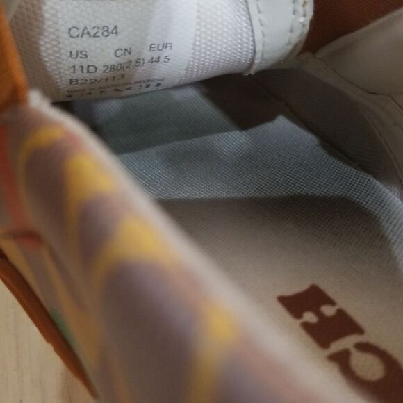 Coach Skate Slip On Sneaker Men's 11 Rainbow Signature Leather 'C' logo - Picture 9 of 10